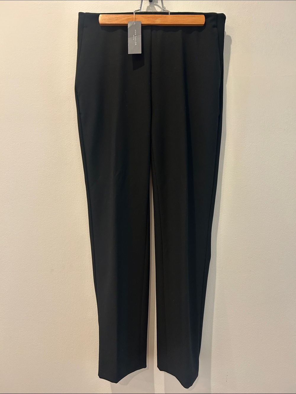 Ann Taylor High Waist Slim Ankle Pants - Black 0P NWT